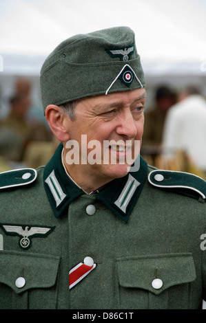 Soldat allemand dans la région de Haworth 2013 Banque D'Images