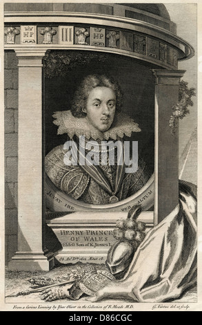 Henry, Prince de Galles Banque D'Images
