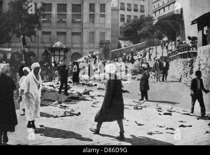 Émeutes à Constantine, Algérie, 1934 Banque D'Images