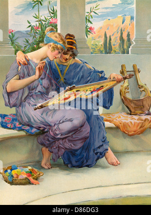 Les femmes dans l'art de l'Antiquité : histoire et oeuvres connues