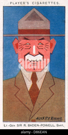 Lord Baden-Powell Banque D'Images