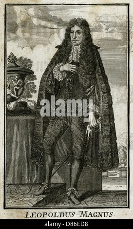 Léopold I, empereur romain Banque D'Images