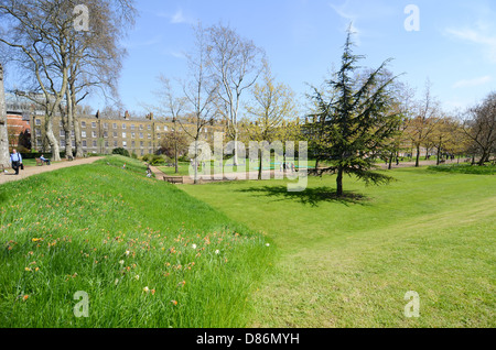 Gray's Inn Gardens dans le centre de Londres, au Royaume-Uni. Banque D'Images