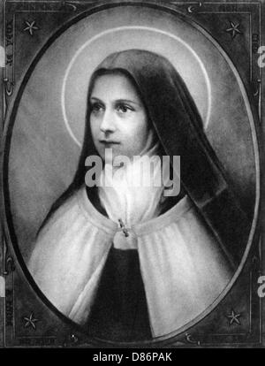 Therese Martin, St Therese de Lisieux. Banque D'Images