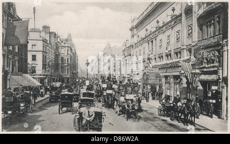 Piccadilly Street, Londres Banque D'Images