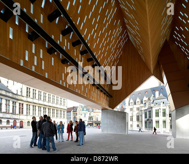 Gand Halle, Gand, Belgique. Architecte : Robbrecht & Daem  + Marie-josé Van Hee, 2013. Banque D'Images