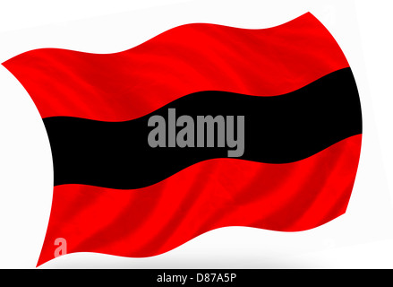 L'Albanie, l'étoile, 3d Banque D'Images