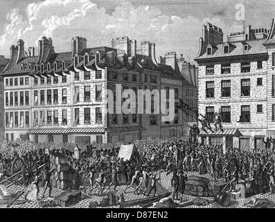 RÉVOLUTION FRANÇAISE 1789 Banque D'Images