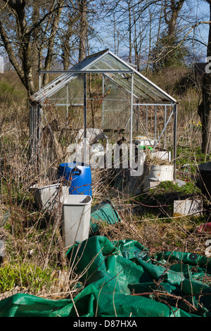 L'Ecosse à effet de l'abandon de l'image pédagogique jardinage UK Banque D'Images