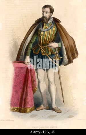 FRANÇOIS DE GUISE Banque D'Images