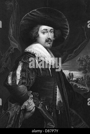 Antony van Dyck, artiste flamand, d'après Rubens Banque D'Images