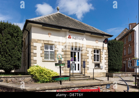 Nat West bank - petite succursale à Honiton, Devon, England, UK Banque D'Images