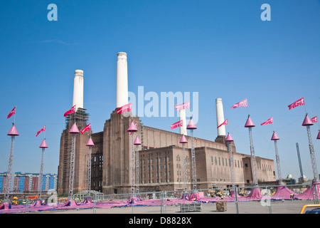 Battersea Power Station, Londres, Royaume-Uni, Grande Bretagne Banque D'Images