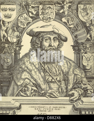 CHRISTIAN II/FURSTEN Banque D'Images