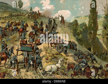 FRANCO-PRUSS/SPICHEVER Banque D'Images