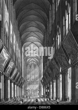 PARIS/NOTRE DAME 1789 Banque D'Images