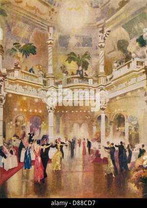 DANSE AU FRASCATI'S. Banque D'Images