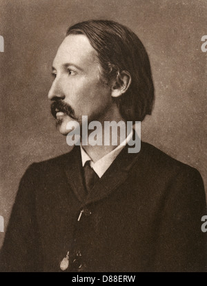 Robert Louis Stevenson Banque D'Images