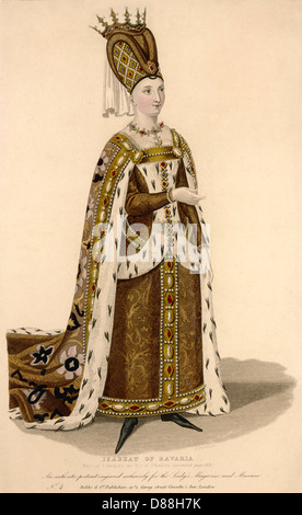 ISABEAU DE BAVIERE Banque D'Images