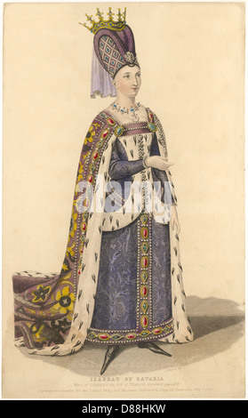 ISABEAU DE BAVIERE Banque D'Images