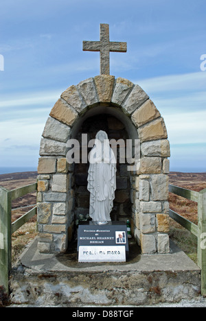 Lieu de culte de la Vierge Marie sur Aranmore Island, Donegal Banque D'Images