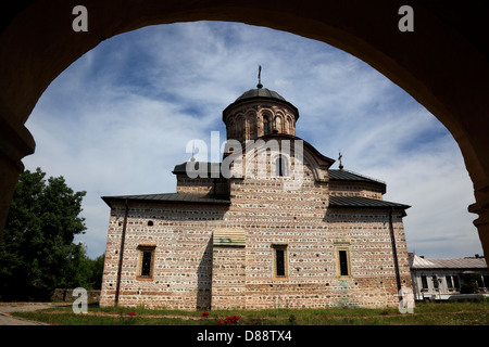 L'église Saint-Nicolas de Curtea de Arges, la Valachie, Roumanie Banque D'Images