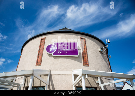 Gretna Outlet Village, designer discount store open air mall Gretna Green en Ecosse. VisitScotland office du tourisme. Banque D'Images