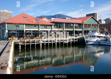 Mures Restaurant de fruits de mer, Victoria Dock, Hobart, Tasmanie, Australie Banque D'Images