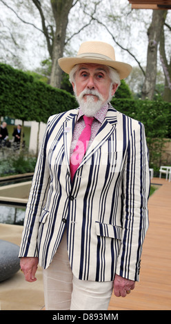 Sir Roy Strong, invité de RHS Chelsea Flower Show 2013 Banque D'Images