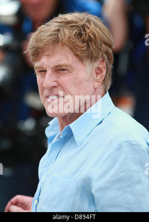 ROBERT REDFORD TOUT EST PERDU. PHOTOCALL. FESTIVAL DU FILM DE CANNES 2013 PALAIS DES FESTIVAL CANNES FRANCE 22 Mai 2013 Banque D'Images