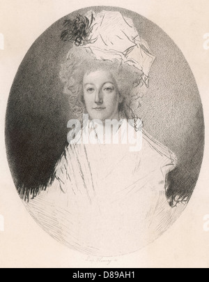 DERNIÈRE DE MARIE ANTOINETTE Banque D'Images