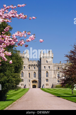 Le Château de Windsor, Berkshire, Royaume-Uni. Banque D'Images