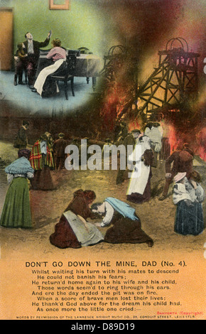 Ne descendez pas la mine - 4 Banque D'Images