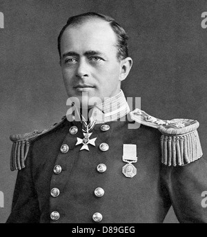 ROBERT FALCON SCOTT (1868-1912) officier de la Royal Navy et explorateur de l'Antarctique Banque D'Images