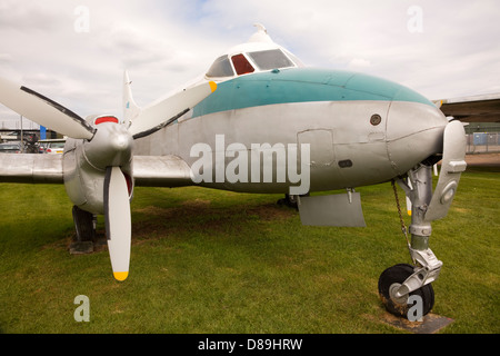 À l'aéronef de Havilland Dove Newark Air Museum Banque D'Images