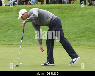 Wentworth, au Royaume-Uni. 22 mai 2013. Martin Kaymer au cours de la compétition de Celebrity Pro-Am Wentworth Golf Club. Banque D'Images