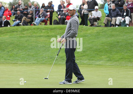 Wentworth, au Royaume-Uni. 22 mai 2013. Martin Kaymer au cours de la compétition de Celebrity Pro-Am Wentworth Golf Club. Banque D'Images