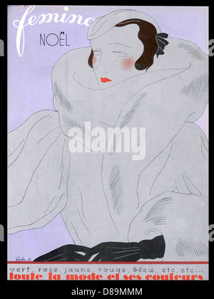 HOUSSE FEMINA NOEL Banque D'Images