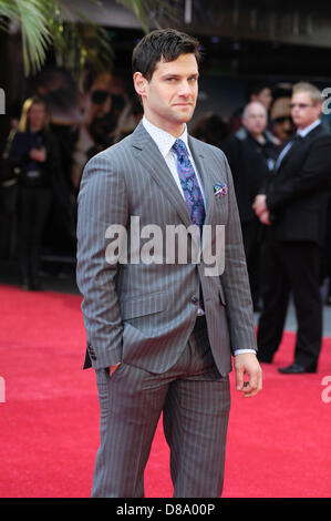 Justin Bartha assiste à la première européenne de The Hangover Part III le 22/05/2013 à l'Empire Leicester Square, Londres. Les personnes sur la photo : Justin Bartha. Photo par Julie Edwards Banque D'Images