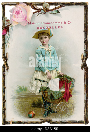 Chemisier Marin 1880 Banque D'Images