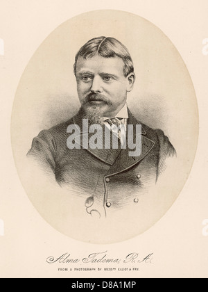 LAWRENCE ALMA-TADEMA Banque D'Images