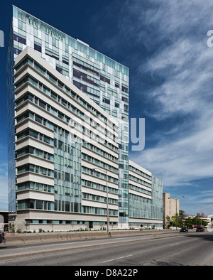 Université d'Ottawa : Faculté des Sciences Building par KWC Architects et Diamond Shmitt Architectes Banque D'Images