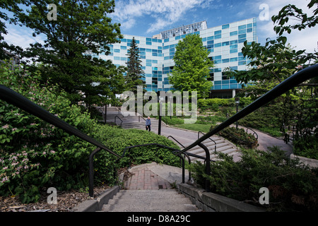 Université d'Ottawa : Faculté des Sciences Building par KWC Architects et Diamond Shmitt Architectes Banque D'Images