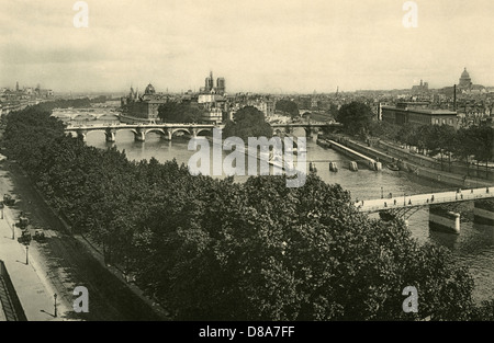 PARIS EN 1900 Banque D'Images