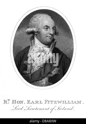 4TH EARL FITZWILLIAM - 2 Banque D'Images