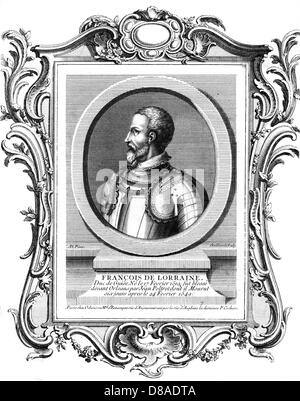 FRANÇOIS DE GUISE Banque D'Images