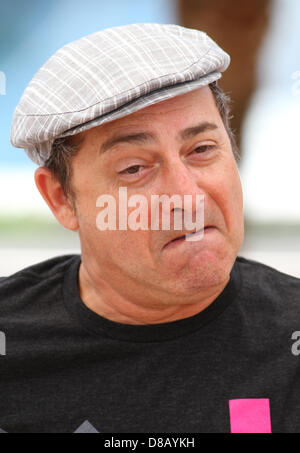 KEVIN POLLAK FAISANT SON ROBERT DE NIRO IMPRESSION MAX ROSE. PHOTOCALL. FESTIVAL DU FILM DE CANNES 2013 PALAIS DES FESTIVAL CANNES FRA Banque D'Images