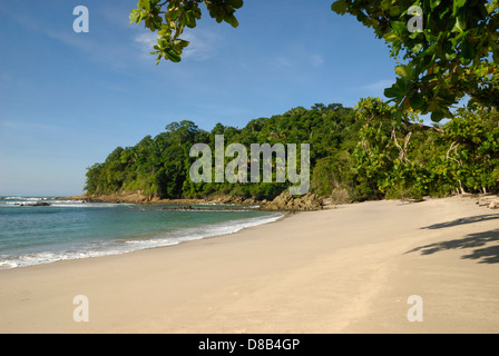 La plage de Manuel Antonio National Park, Costa Rica Banque D'Images