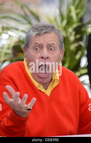 23 mai 2013 - Cannes, France - Acteur Jerry Lewis assiste à la photocall de 'Rose' à la 66e Assemblée annuelle du Festival de Cannes. (Crédit Image : © Injimbert ZUMAPRESS.com)/Frederick Banque D'Images