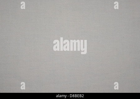 Cette image montre une vue rapprochée d'un tissu de toile gris, connu pour sa durabilité et sa texture. Le motif d'armure et la couleur unie du tissu le rendent adapté à une gamme d'applications, y compris les tissus d'ameublement, les tentes et les vêtements. Banque D'Images